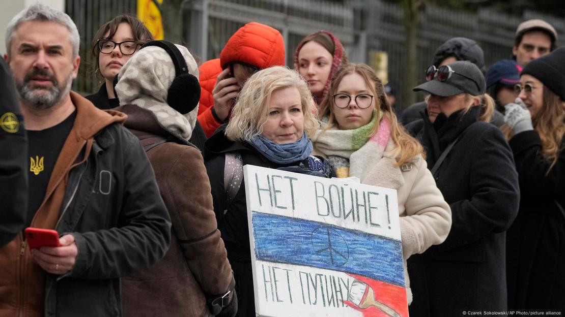 И в Полша руснаци казаха "не" на войната