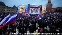 俄罗斯吞并克里米亚十周年 普京庆祝连任