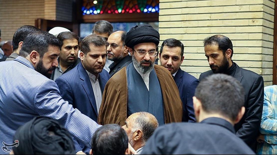 تصویری آرشیوی از مجتبی خامنه‌ای