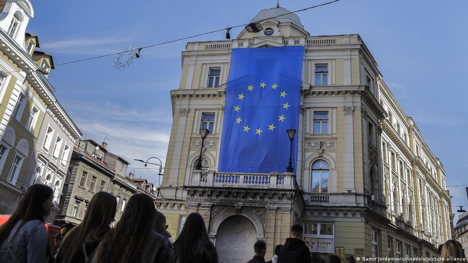 Zastava Evropske unije u Sarajevu (21. mart 2024.)