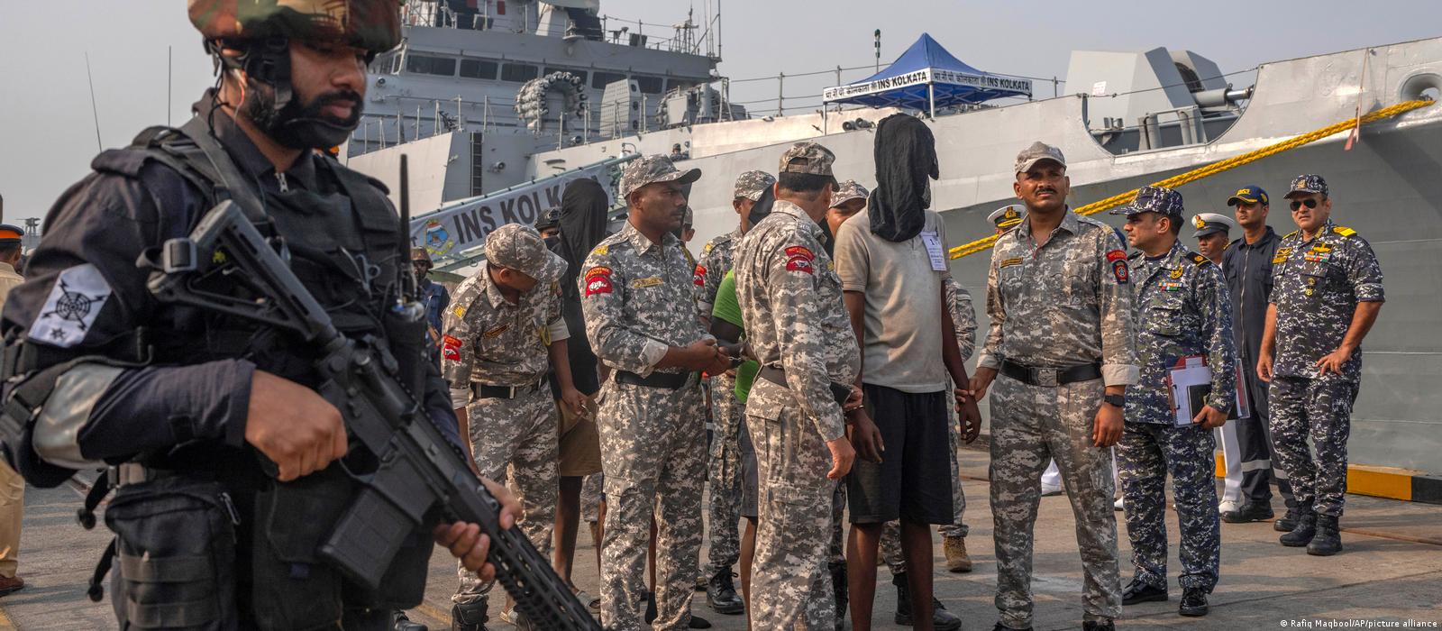 Somali Pirates Captured By Naval Forces USS Groves Returns To Mayport