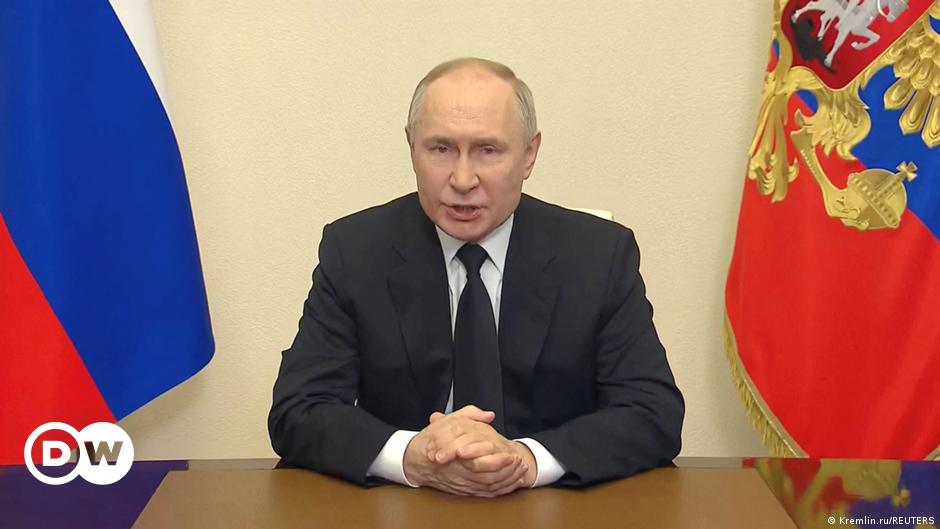 Vladimir Putin condemns attack, calls for revenge – DW – 03/23/2024