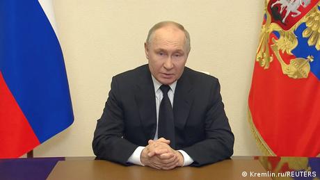 Putin verkündet Festnahmen nach Anschlag bei Moskau