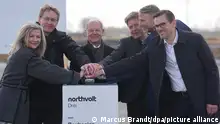 德国总理肖尔茨也出席了本周的Northvolt新工厂的奠基仪式