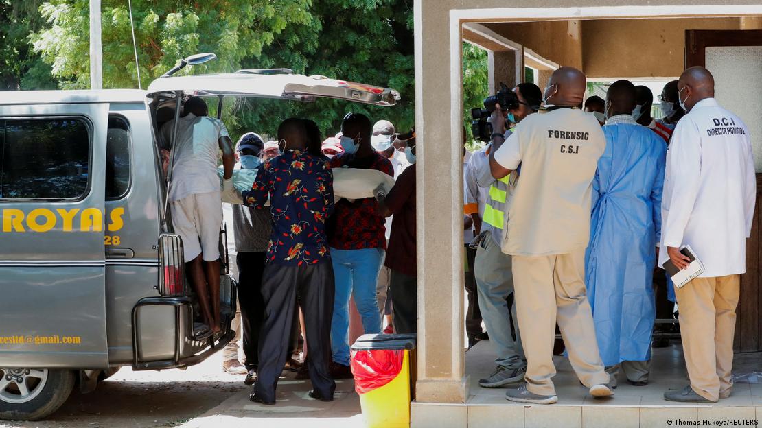 The exhumed bodies from a vast rural area in coastal Kenya have shown signs of starvation and strangulation.