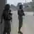Soldados patrullan las calles cercanas al aeropuerto internacional de Puerto Príncipe, Haití. (Archivo 13.03.2024)