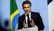 French President Emmanuel Macron gestures as he speaks during the 'Brazil-France Economic Forum: The transition to the green economy', at the Federation of Industries of the State of Sao Paulo (FIESP), in Sao Paulo French President Emmanuel Macron gestures as he speaks during the 'Brazil-France Economic Forum: The transition to the green economy', at the Federation of Industries of the State of Sao Paulo (FIESP), in Sao Paulo