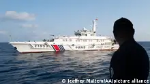 南中国海局势紧张 菲总统下令加强海上安全