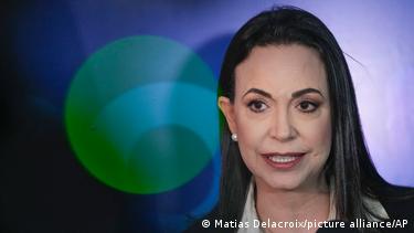 La líder venezolana María Corina Machado