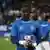 File image of Cheikh Kane Sarr, goalkeeper of Rayo Majadahonda in warm up for a football match
