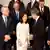 آنالنا بربوک، وزیر خارجه آلمان در کنار دبیرکل ناتو و وزیر خارجه آمریکا، بروکسل، ۳ آپریل ۲۰۲۴