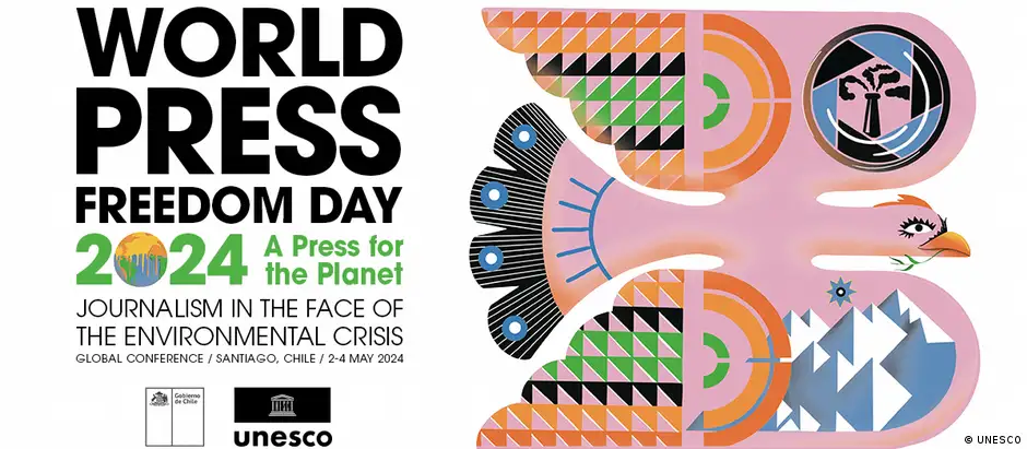 DW Akademie | Offizielle Grafik der UNESCO World Press Freedom Day Konferenz 