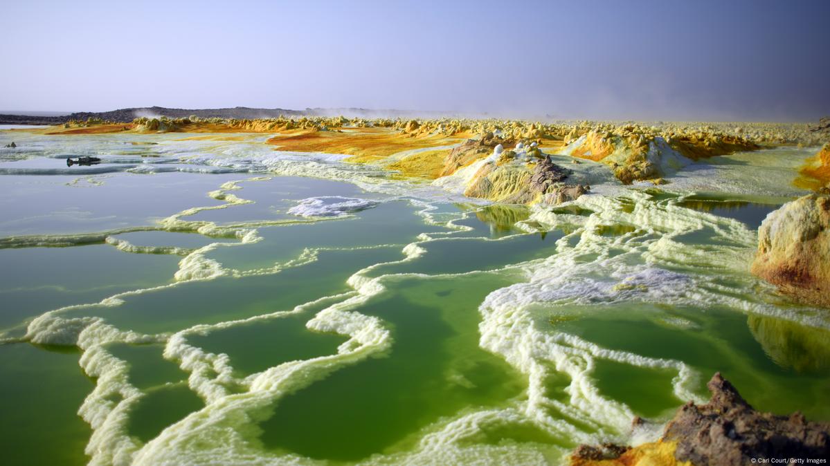 Ethiopia's Dallol, a place where it never rains 
