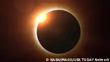 Syndication: The Enquirer What a total solar eclipse looks like moments before totality Cincinnati , EDITORIAL USE ONLY PUBLICATIONxINxGERxSUIxAUTxONLY Copyright: xProvided/NASAxScientificxVisualizationxStudiox USATSI_22942035