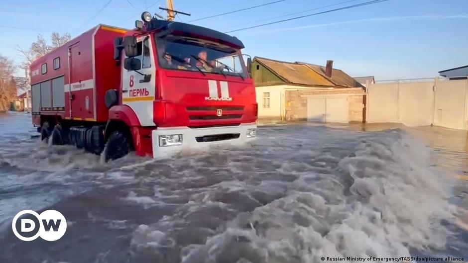 Deichbruch in Russland: Evakuierungen in der Region Orenburg