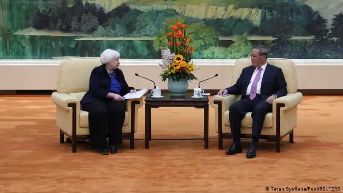 China, Beijing | Li Qiang empfängt Janet Yellen