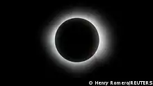 08/04/2024**A total solar eclipse is seen from Mazatlan, Mexico April 8, 2024. REUTERS/Henry Romero TPX IMAGES OF THE DAY 