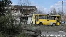 Ukrainian border region battered after Russian attacks