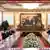 台湾前总统马英九10日率团于北京人民大会堂与中国国家主席习近平会晤