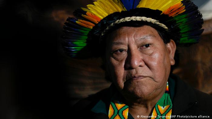 Davi Kopenawa, líder indígena e chefe da Hutukara Associação Yanomami 