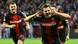 Jonas Hofmann (Leverkusen) célèbre son but contre West Ham en quart de finale aller de l'Europa League Jonas Hofmann (Leverkusen) célèbre son but contre West Ham en quart de finale aller de l'Europa League