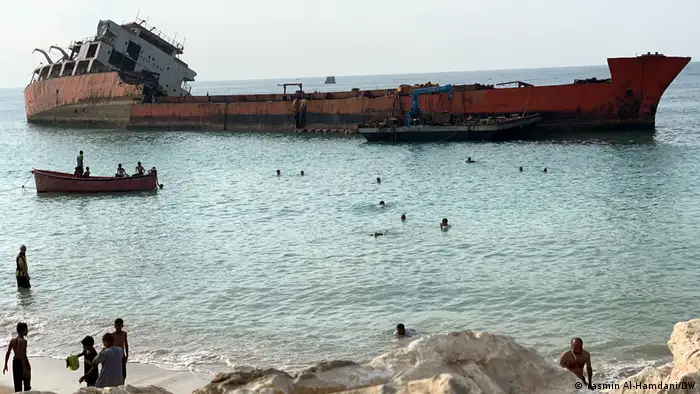 Jemen al-Mukalla 2024 | Schiff im Arabischen Meer