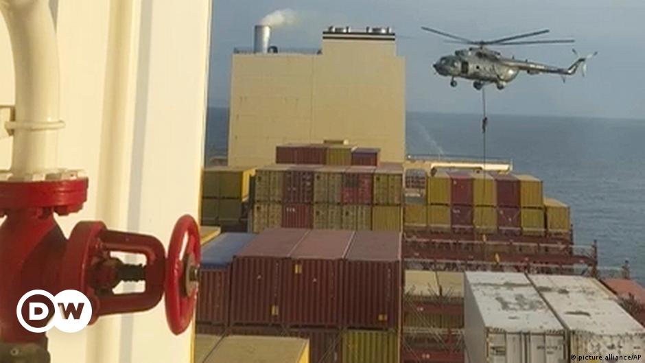 Irans Revolutionsgarden setzen Containerschiff fest