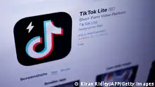 11.04.2024
This photograph taken on April 11, 2024, in Paris, shows the logo of the Chinese social network application TikTok Lite displayed in Apple's App Store. The social network TikTok, owned by the Chinese company ByteDance, has launched a new application in France and Spain, called TikTok Lite, which allows its users to get paid by watching videos, it announced on April 10, 2024. Users aged 18 or older can collect points by discovering new content or completing certain actions, the social network said. (Photo by Kiran RIDLEY / AFP) (Photo by KIRAN RIDLEY/AFP via Getty Images)