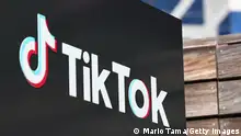 12.03.2024
CULVER CITY, CALIFORNIA - MARCH 12: The TikTok logo is displayed outside TikTok offices on March 12, 2024 in Culver City, California. House Republicans are moving forward with legislation which would force the owners of the popular Chinese social media app to sell the platform or face a ban in the United States. (Photo by Mario Tama/Getty Images)