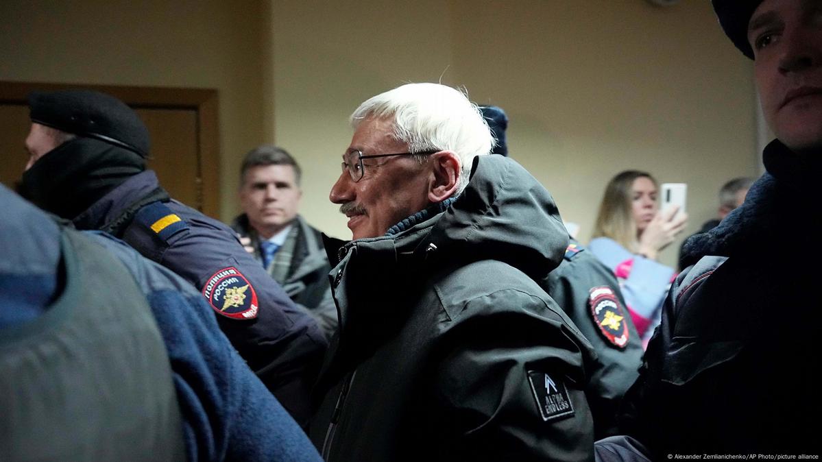 Russia: Human rights campaigner Oleg Orlov loses appeal – DW – 07/11/2024