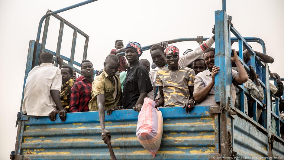'yan gudun hijirar sudan sun cika sudan ta kudu