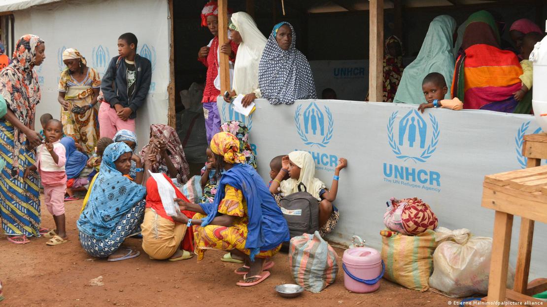 Des déplacés à Gado-Badzere Des déplacés à Gado-Badzere