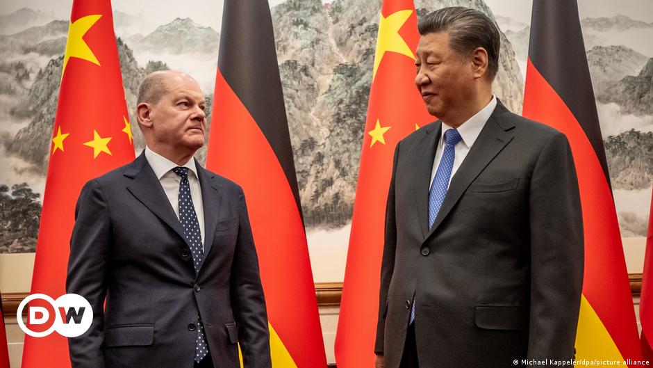 Olaf Scholz meets Xi Jinping in China DW 04/16/2024