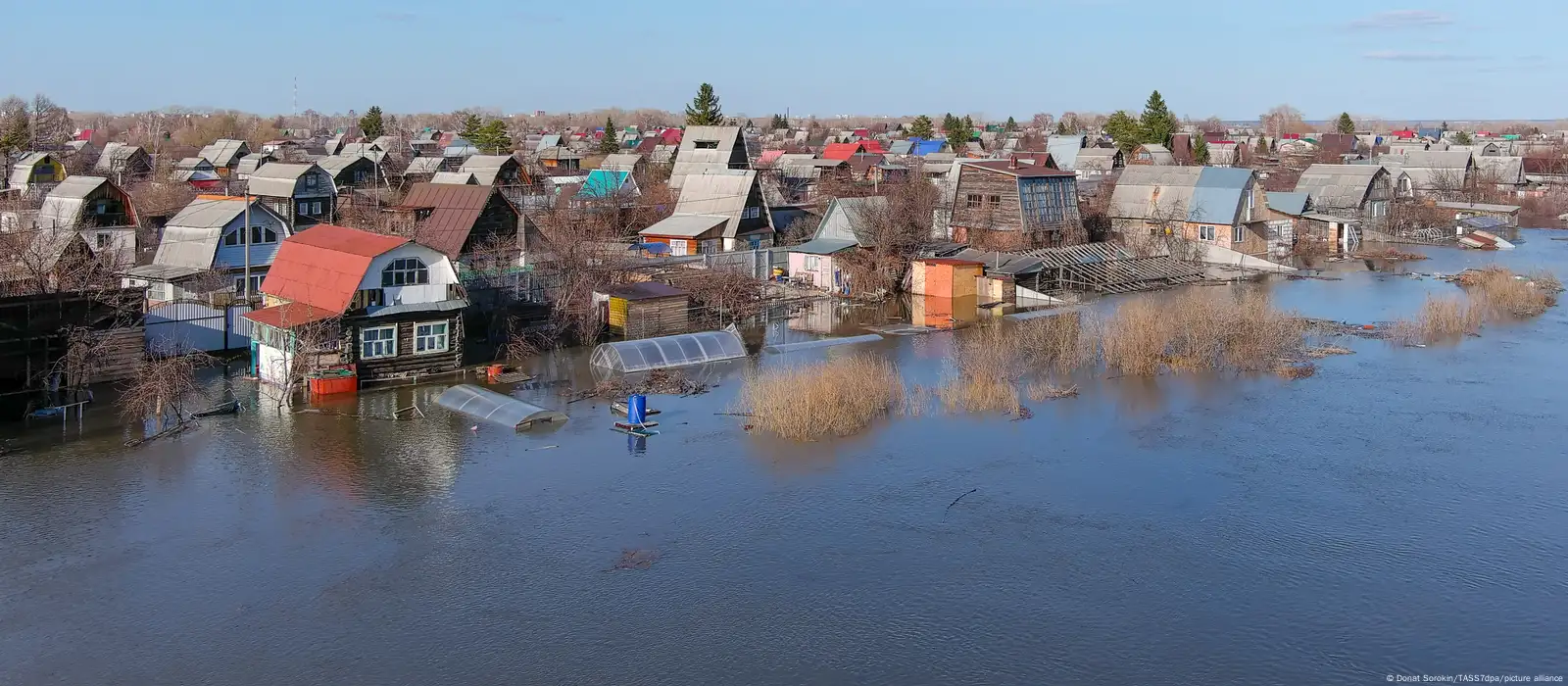 В Курганской области втрое возросло число затопленных домов – DW – 18.04.2024