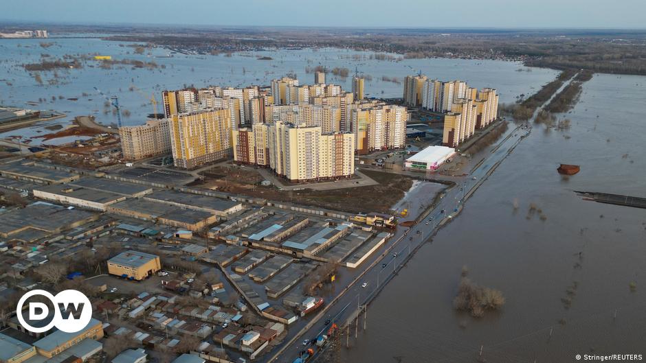 Überschwemmungen in Russland und Kasachstan