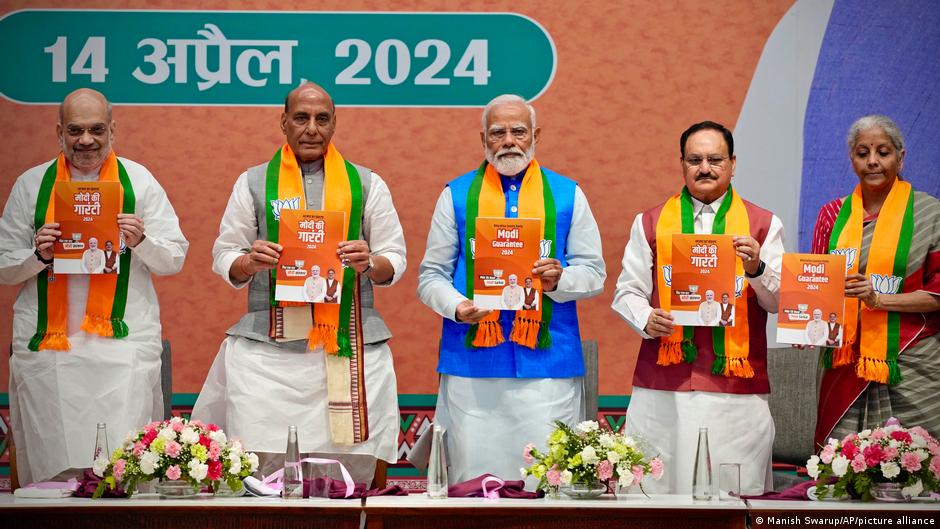 Modi i njegova BJP predstavili su 14. aprila izborni manifest stranke