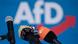 Logo AfD i mikrofoni Logo AfD i mikrofoni