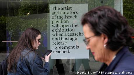 Aus Protest: Israelischer Pavillon auf der Biennale geschlossen