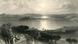 Боденское озеро и остров Райхенау на гравюре 1872 года 