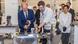 Kancelari gjerman Olaf Scholz në Kinë. Në këtë foto të publikuar nga Agjencia e Lajmeve Xinhua, kancelari gjerman Olaf Scholz viziton Bosch Hydrogen Powertrain Systems (Chongqing) Co., Ltd. në rrethin Jiulongpo të bashkisë Chongqing në jugperëndim të Kinës, të dielën, më 14 prill 2024.
