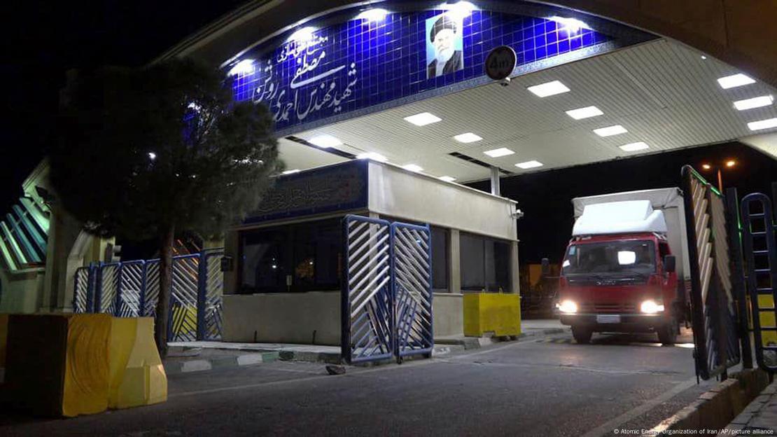 Iran, një kamion duke u futur në impiantet Fordo Iran, një kamion duke u futur në impiantet Fordo