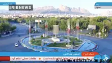 19/04/2024 ** TV-IMAGE 19/04/2024**A handout image grab made available by the Iranian state TV, the Islamic Republic of Iran Broadcasting (IRIB), shows what the TV said was a live picture of the city of Isfahan early on April 19, 2024, following reports of explosions heard in the province in central Iran. Iran's state media reported explosions in the northwest of the central province of Isfahan on April 19, as US media quoted officials saying Israel had carried out retaliatory strikes on its arch-rival. Nuclear facilities in Isfahan were reported to be completely secure, Iran's Tasnim news agency reported, citing reliable sources. (Photo by IRANIAN STATE TV (IRIB) / AFP) / RESTRICTED TO EDITORIAL USE - MANDATORY CREDIT AFP PHOTO / HO / IRIB - NO MARKETING NO ADVERTISING CAMPAIGNS - DISTRIBUTED AS A SERVICE TO CLIENTS /NO RESALE/ NO ACCESS ISRAEL MEDIA/PERSIAN LANGUAGE TV STATIONS/ OUTSIDE IRAN/ STRICTLY NO ACCESS BBC PERSIAN/ VOA PERSIAN/ MANOTO-1 TV/ IRAN INTERNATIONAL/RADIO FARDA
++LOW RESOLUTION IMAGE++
BEST QUALITY AVAILABLE /