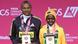 Los campeones del maratón de Londres, Alexander Mutiso y Peres Jepchirchir. Los campeones del maratón de Londres, Alexander Mutiso y Peres Jepchirchir.