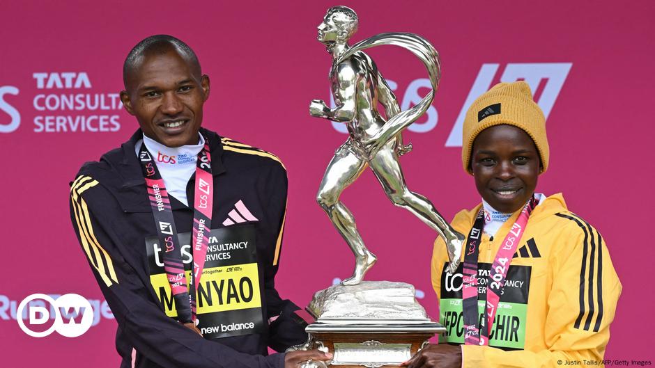 Kenya yashinda medali mbili za dhahabu London Marathon – DW – 21.04.2024