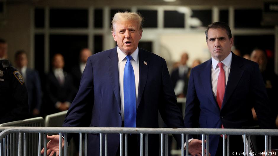 Donald Trump fined for defying gag order in hush trial