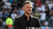 Martin Demichelis of River Plate looks on before a quarter final match of Copa de la Liga Profesional 2024 between River Plate and Boca Juniors at Mario Alberto Kempes Stadium on April 21, 2024 in Cordoba, Argentina. (Photo by Manuel Cortina / SOPA Images/Sipa USA)