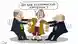 Карикатура: карикатурные канцлер Германии Олаф Шольц и президент России Владимир Путин тянут за руки в разные стороны Иммануила Канта, который спрашивает: "Где ваш категорический императив?"