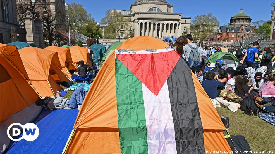 اتساع التظاهرات المؤيدة للفلسطينيين إلى جامعات أمريكية جديدة