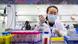 Chinese biotechnology worker carries out vaccine sample test Chinese biotechnology worker carries out vaccine sample test