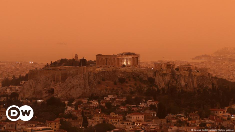 Why is Sahara dust blowing into Europe?